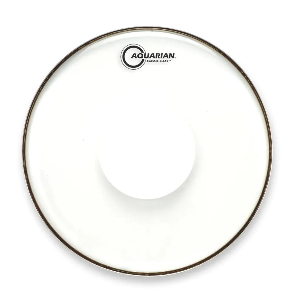Aquarian CCPD28B 28" Classic Clear w/Power Dot