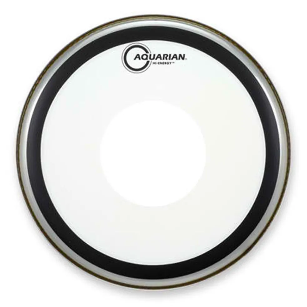 Aquarian HE12 12" Hi-Energy Snare - Clear