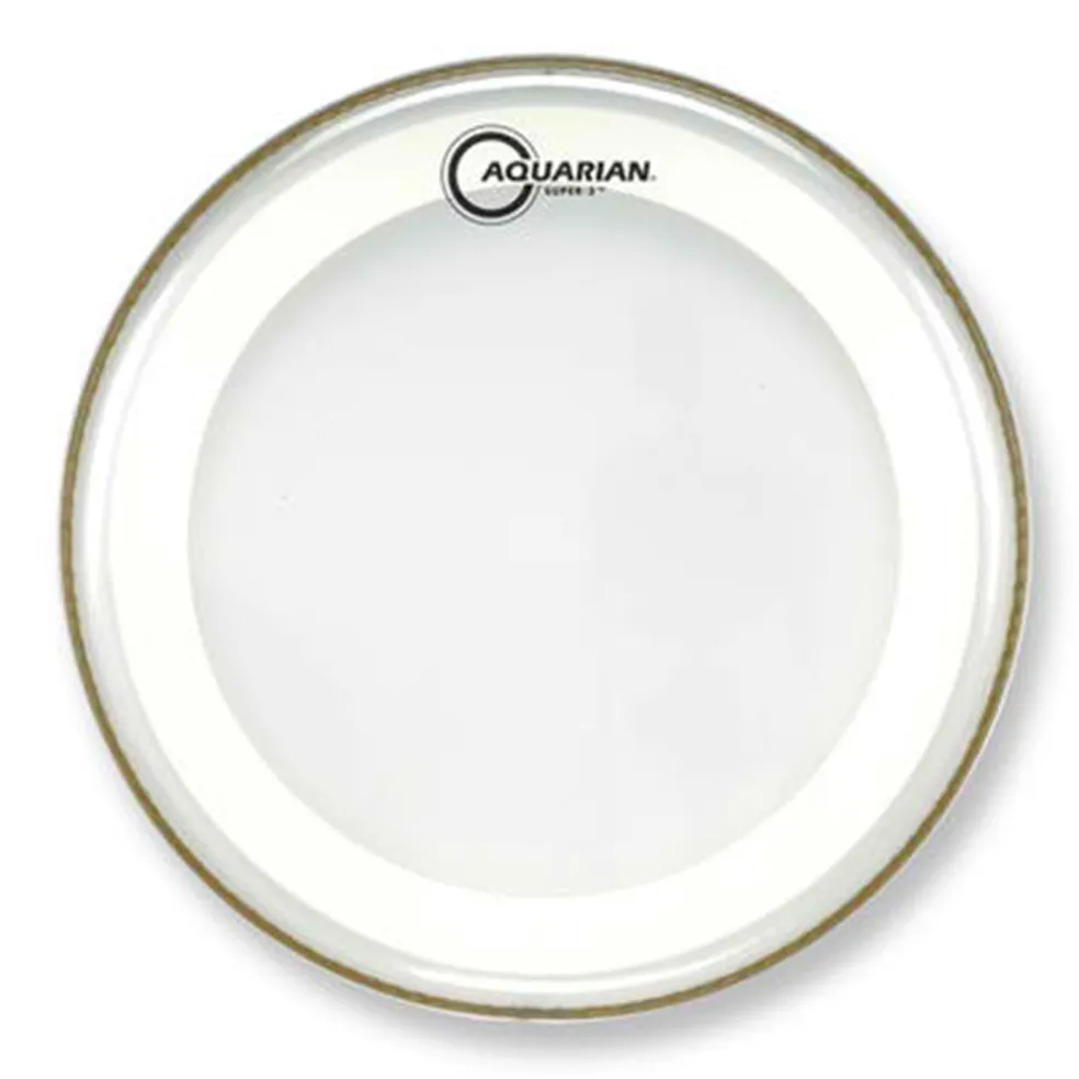 Aquarian MRS2-16 16" Super-2 - Clear With Studio Ring
