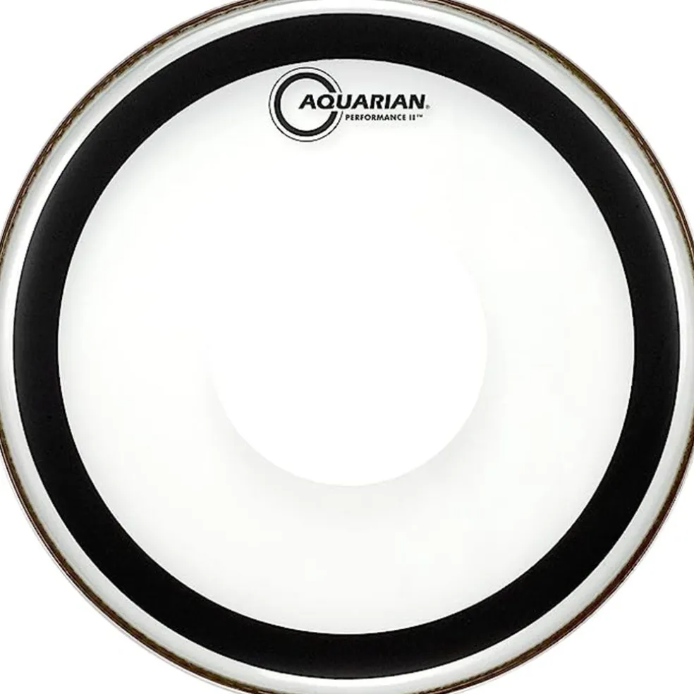 Aquarian PFPD18 18" Performance II - Clear w Power Dot