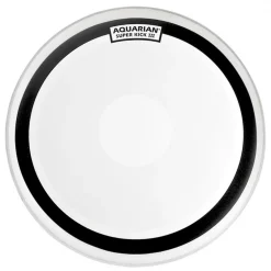 Aquarian SKIII28 28" Super-Kick 3 Coated 1ply w/Power Dot White