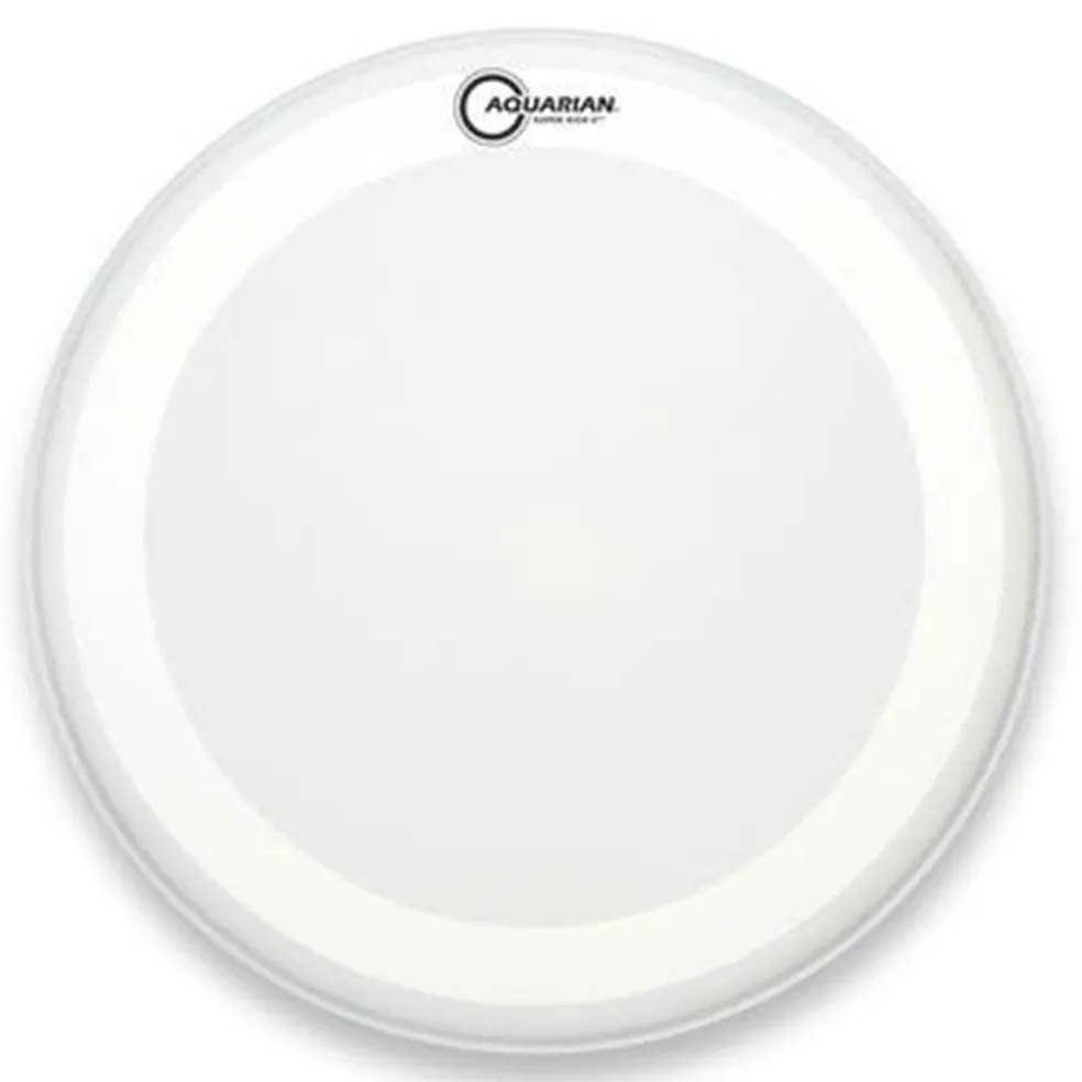 Aquarian TCSKII22 22" Super-Kick II - Texture Coated White