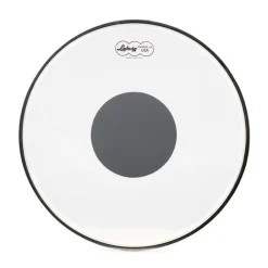 Ludwig 10" Clear Ambassador Silver Dot