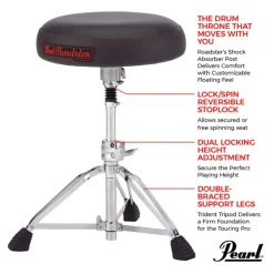 Pearl D-1500SP Throne with Shock Absorber