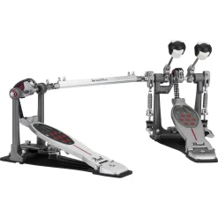 Pearl Eliminator Twin Pedal Chain Drive w/ Case