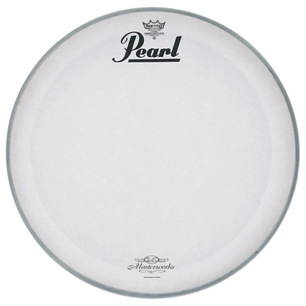 Pearl MWH-20PL 20" Coated P3 w/ Masterworks Logo Bass Drum Head