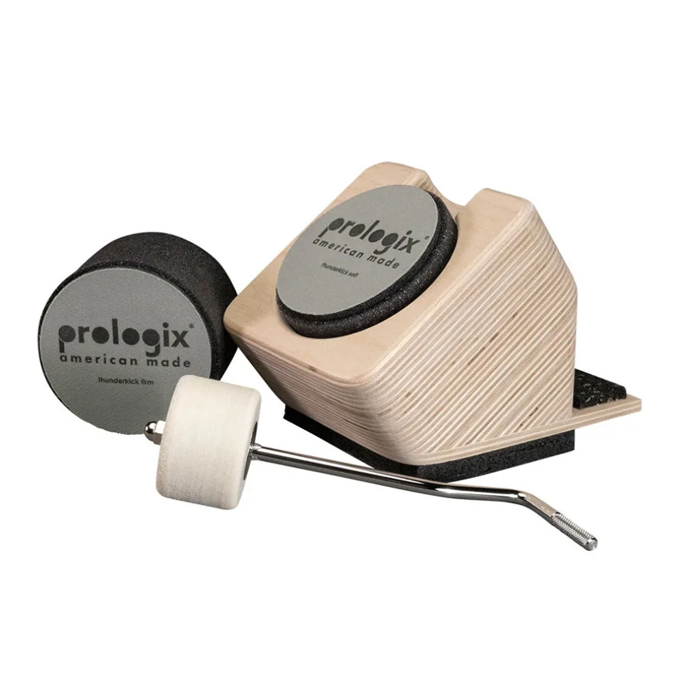 Prologix Drum Set Series "Thunderkick" Single Bass Drum Pedal Kick Practice Pad