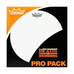 Remo Pro Pack Ambassador Clear 12" 13" 16" FREE 14'' SA Hazy Snare Side