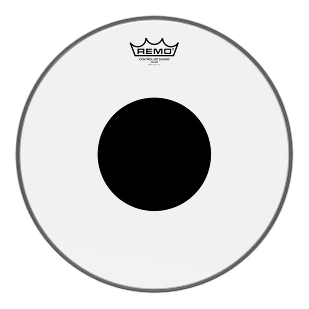 Remo 14" Control Sound Clear Black Dot