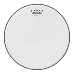 Remo 8" Emperor White Suede