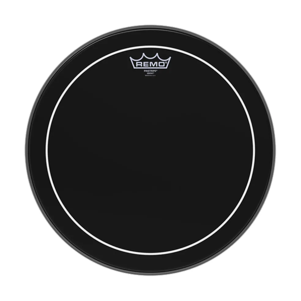 Remo 12" Pinstripe Ebony