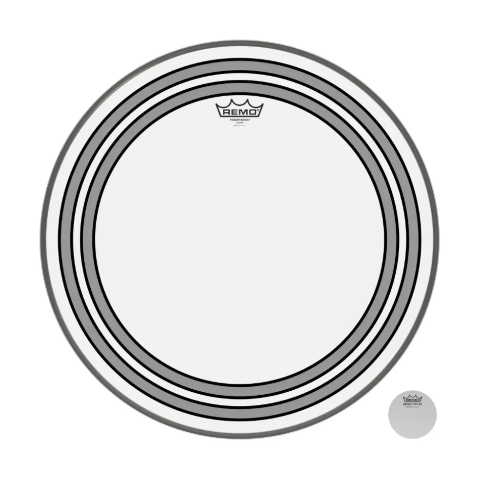 Remo 20" Powersonic Clear - BD