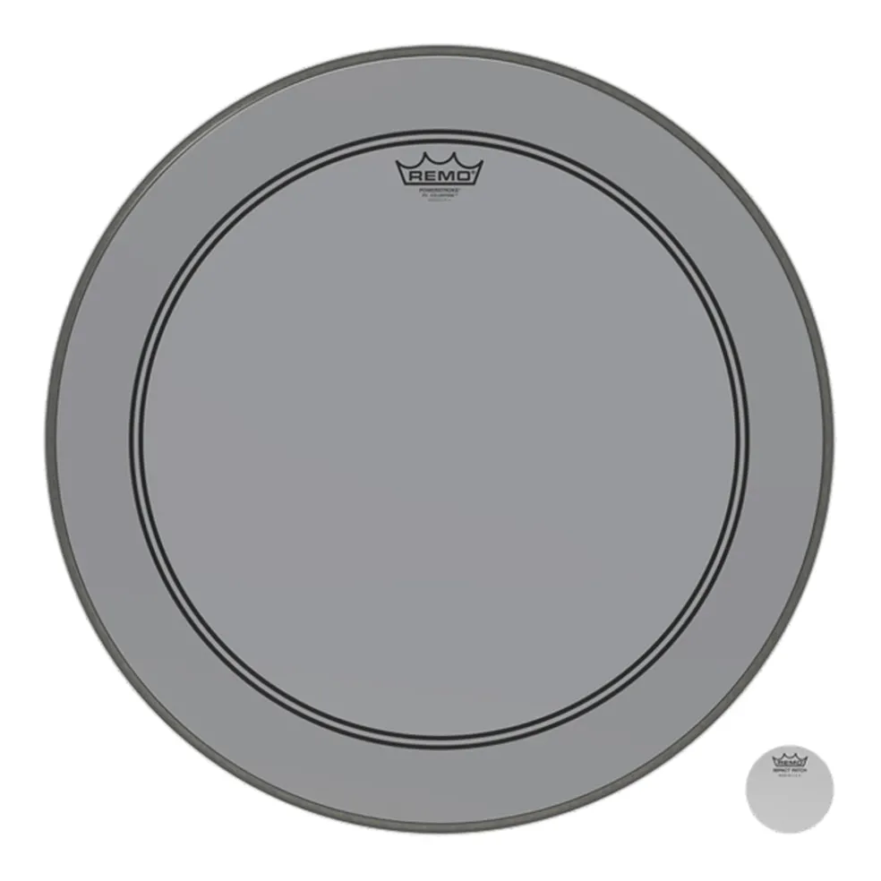 Remo 22" Powerstroke 3 Colortone Smoke