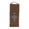 Tackle Compact Waxed Canvas Stick Bag - Brown
