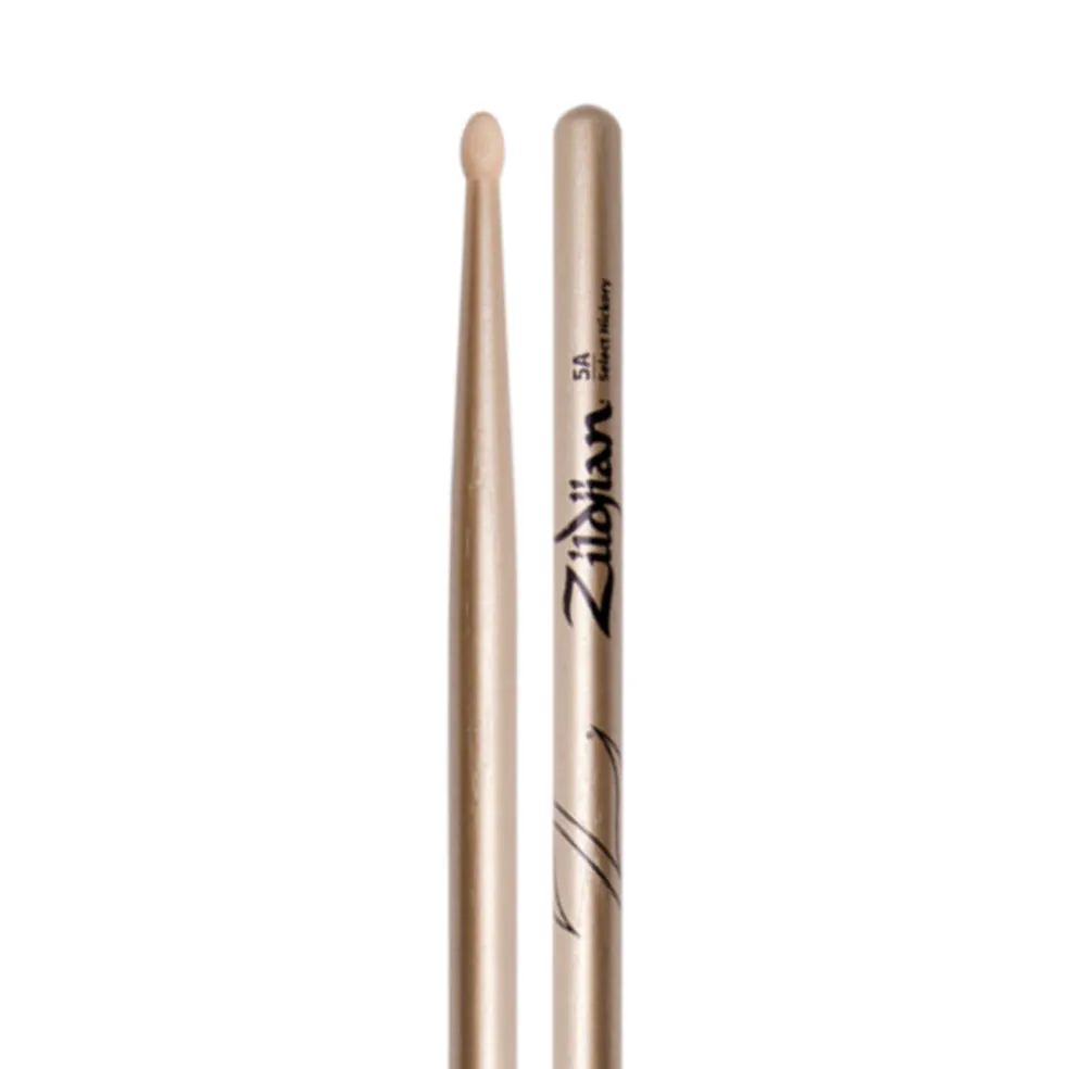 Zildjian Drumsticks 5A Chrome Gold