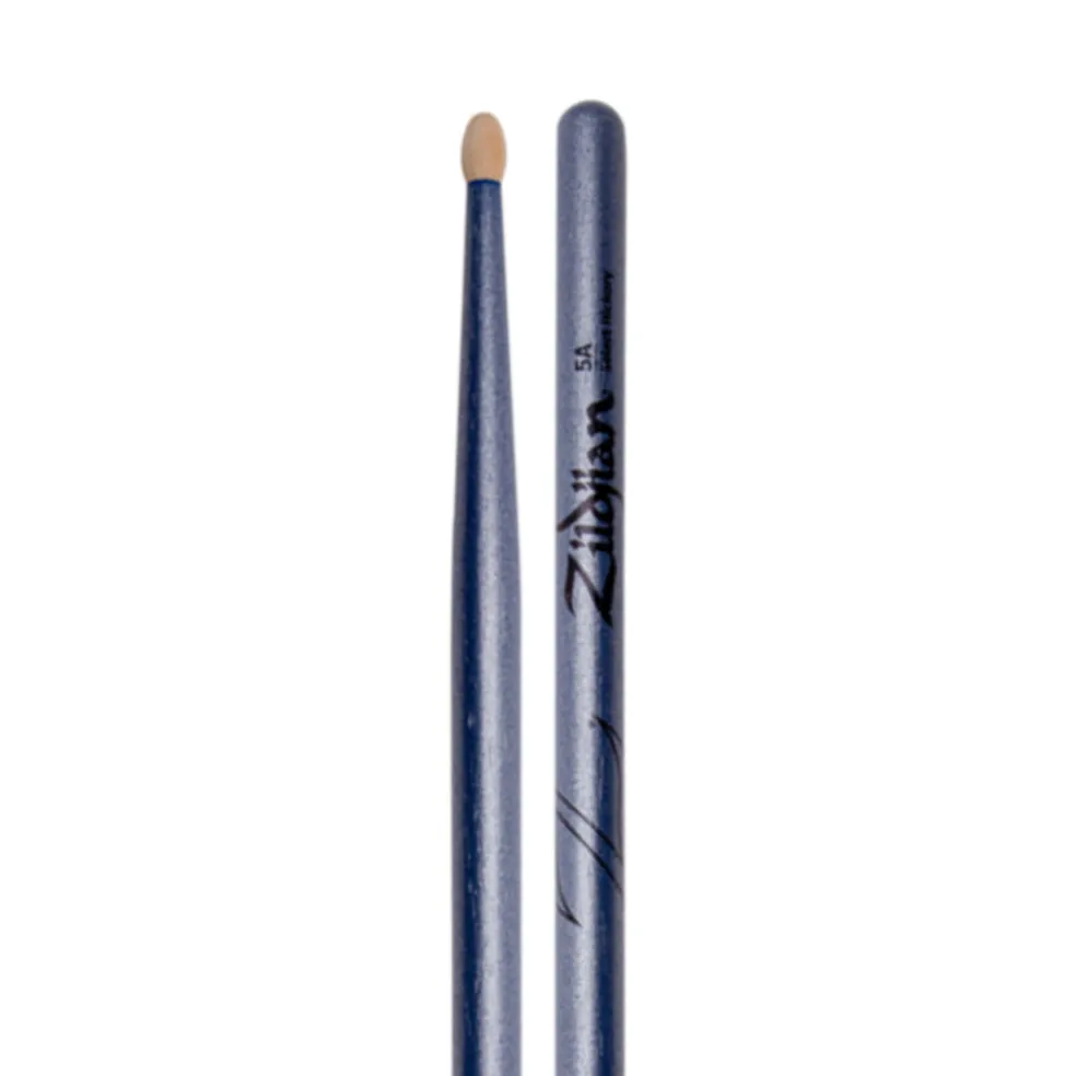 Zildjian Drumsticks 5A Chrome Blue